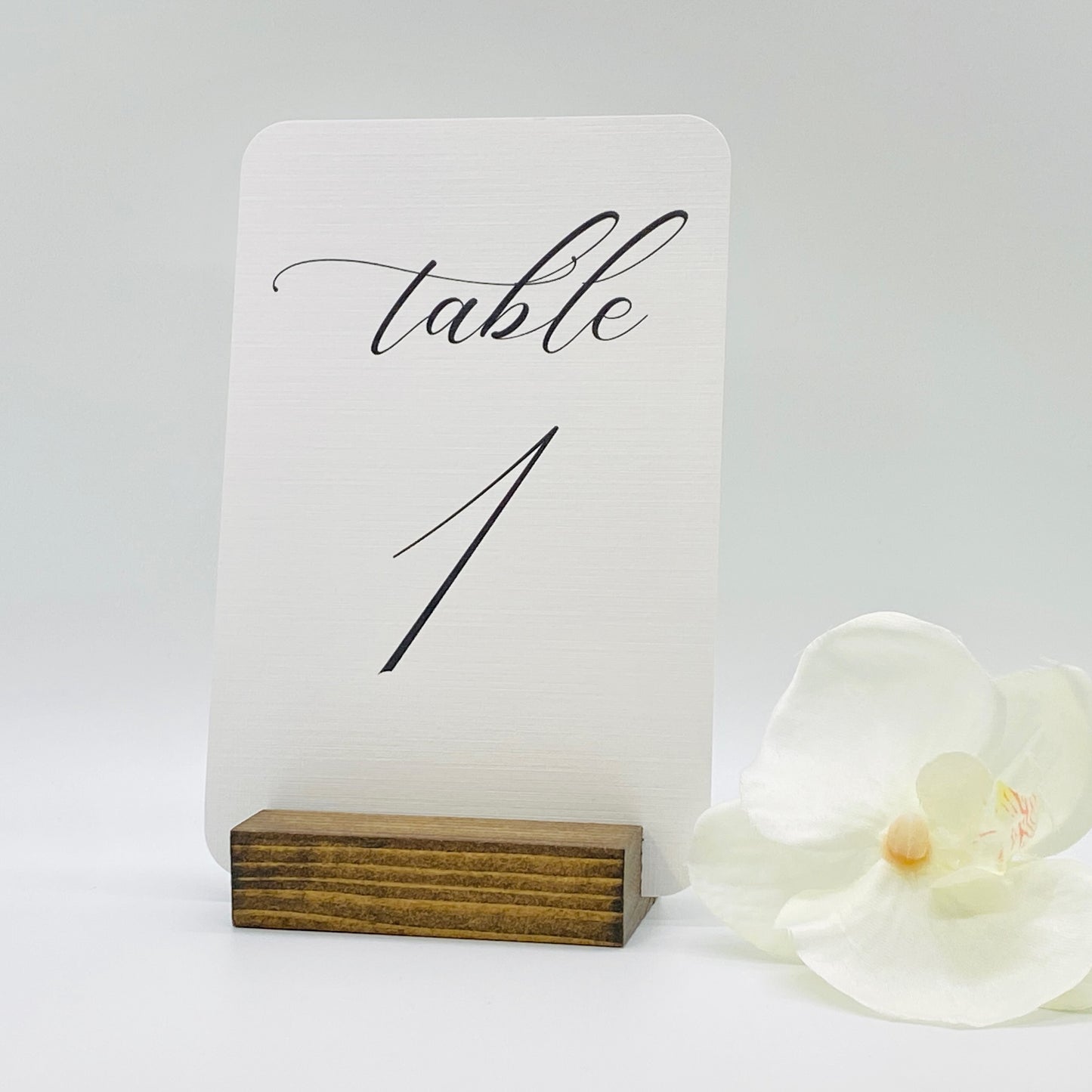 Wedding Table Numbers - Gallery360 Designs