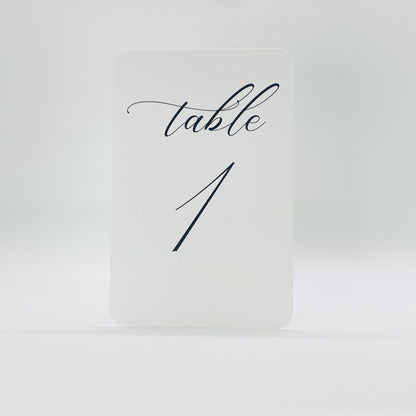 Wedding Table Numbers - Gallery360 Designs