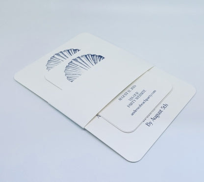 Seashell Invitations - Gallery360 Designs